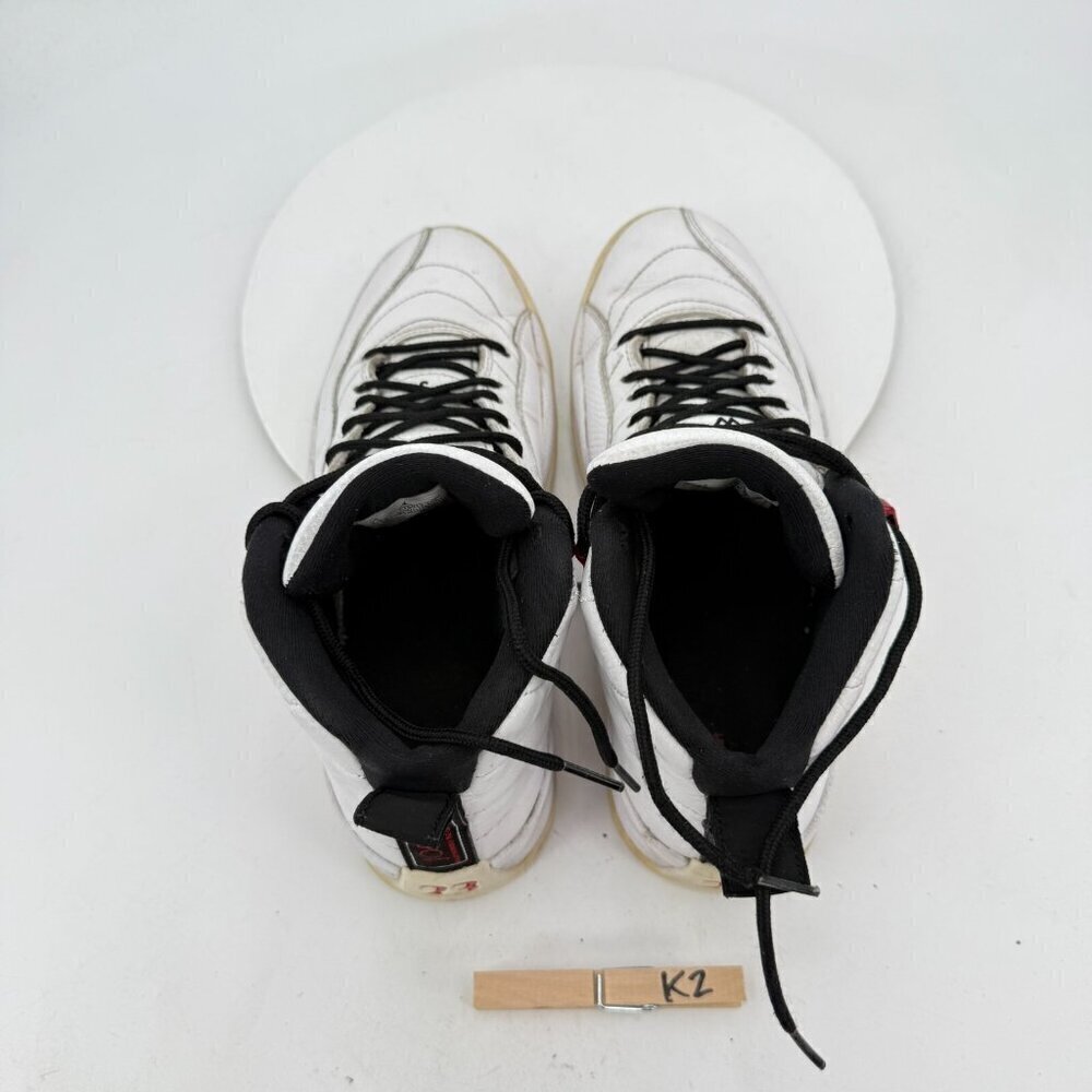 Nike Air Jordan 12 Twist Men Size 9.5 CT8013-106 White Black University Red Shoe - Picture 9 of 11
